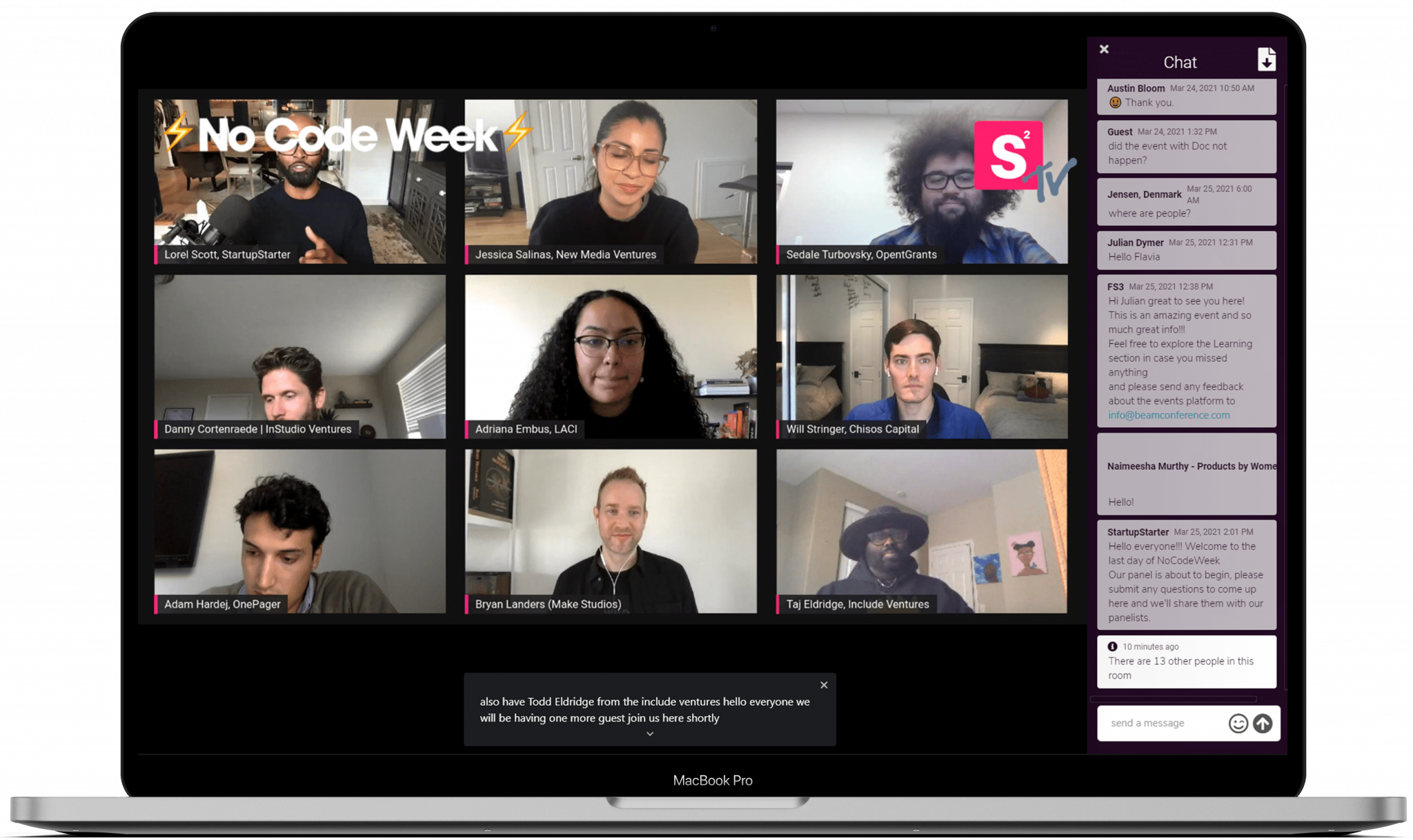 BEAM Conference – Connect and network from your home or office.